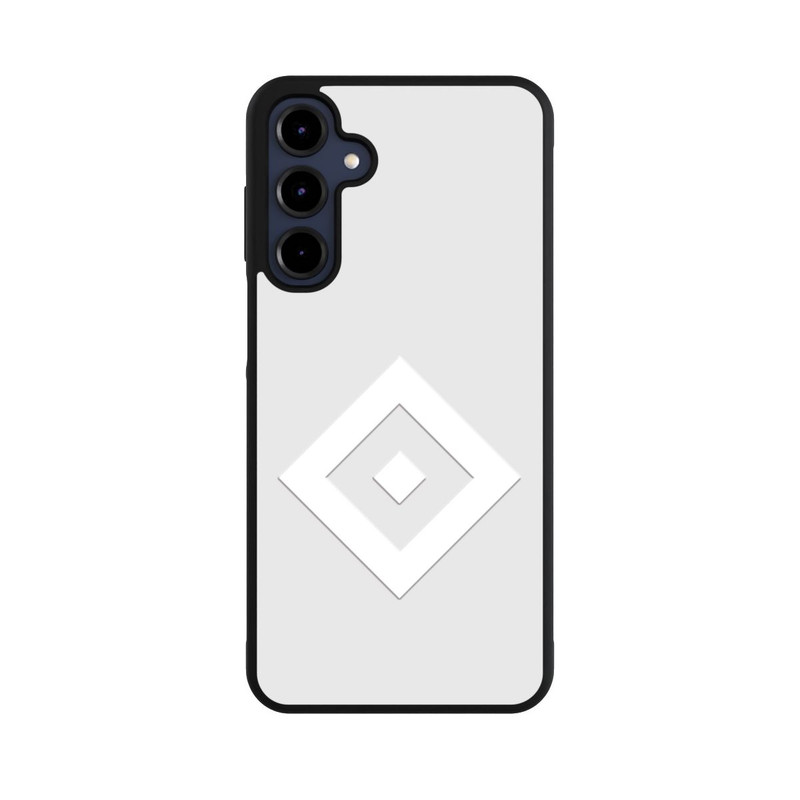 Galaxy A16 5G Base Case Rauten Logo auf HSV Grau