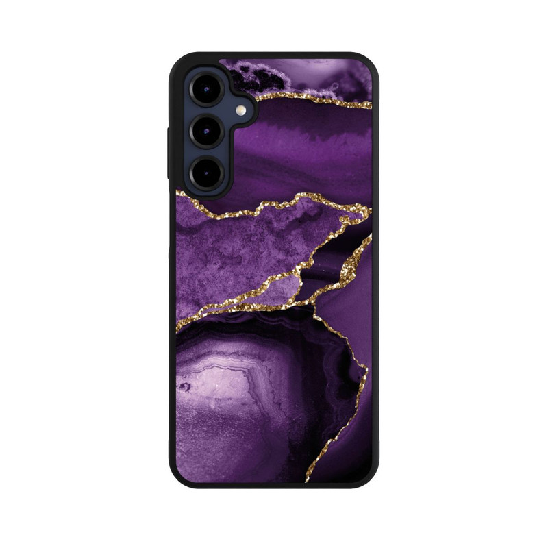 Galaxy A16 5G Base Case Lila Marmor Landschaft