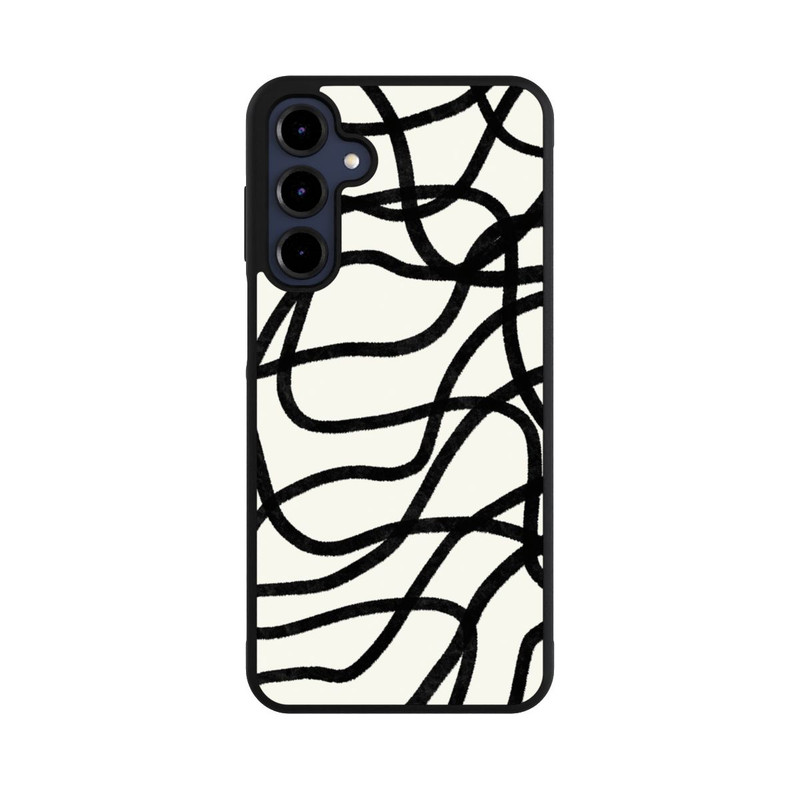 Galaxy A16 5G Base Case Schwarze Linien