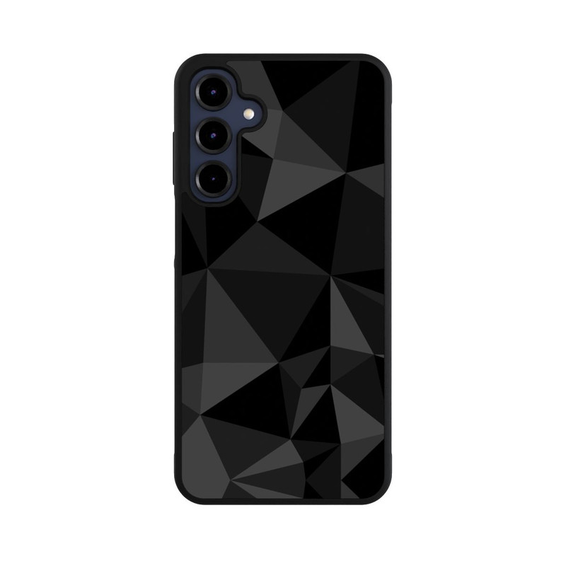 Galaxy A16 5G Base Case Polygonmuster schwarz