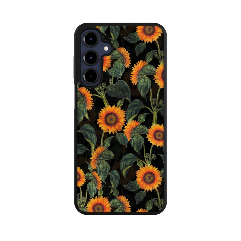 Galaxy A16 5G Base Case Sonnenblume schwarz