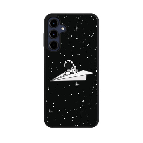Samsung Galaxy A16 5G Base Case Astronaut Paper Plane Comic