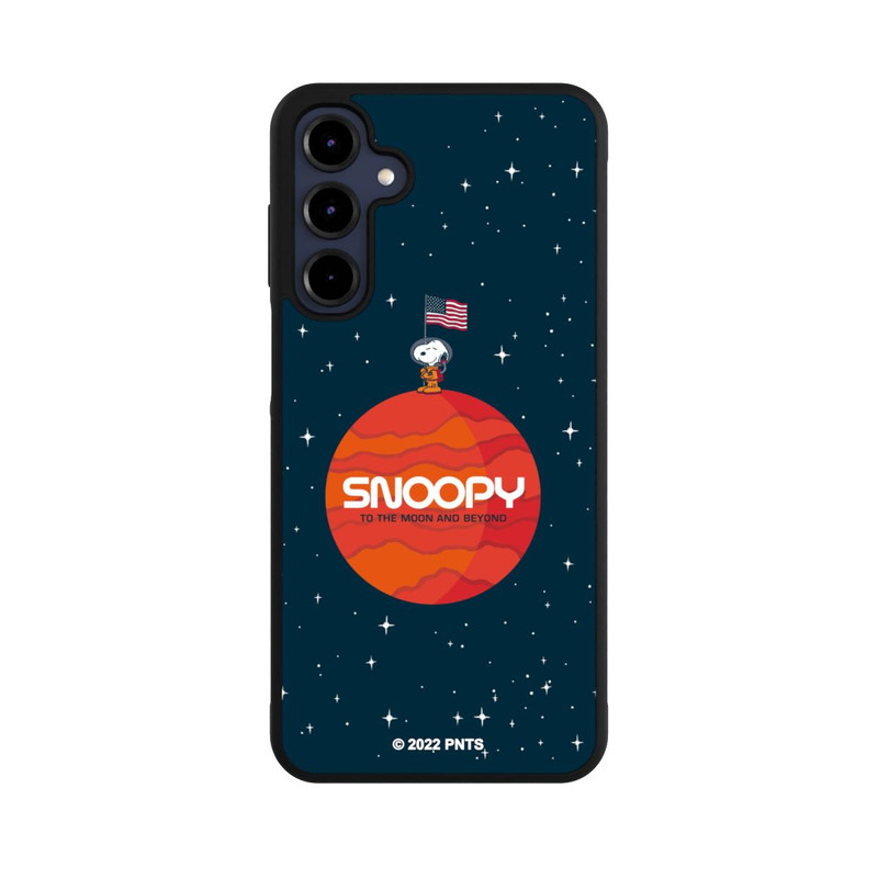 Galaxy A16 5G Base Case Snoopy Weltraumreisender Orange
