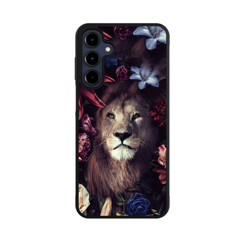 Samsung Galaxy A16 5G Base Case Löwe Blumenrahmen