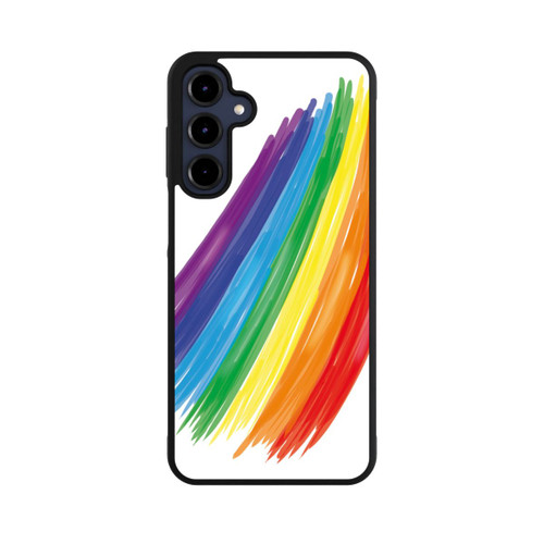 Samsung Galaxy A16 5G Base Case Rainbow Paint Brush