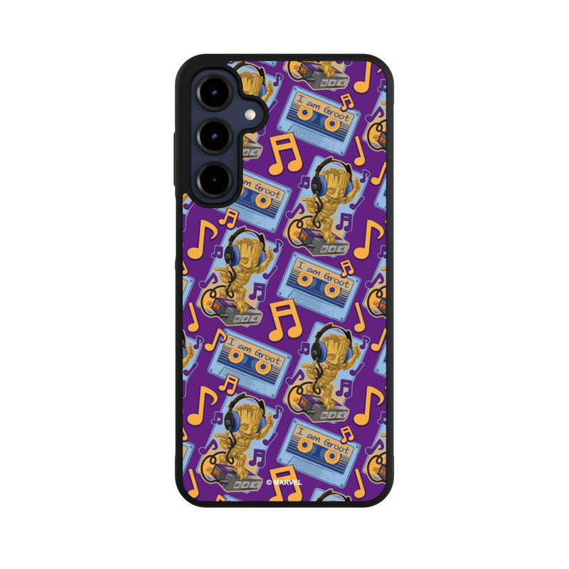 Galaxy A16 5G Base Case Groot Comic Headphones Guardians of the Galaxy
