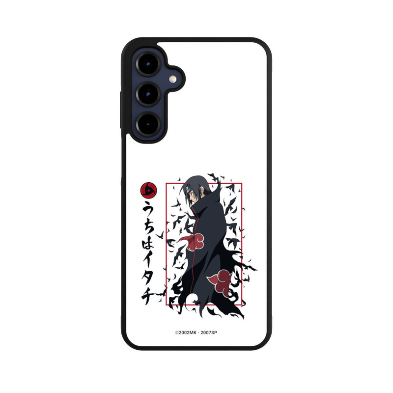 Galaxy A16 5G Base Case Itachi Krähen Weiß