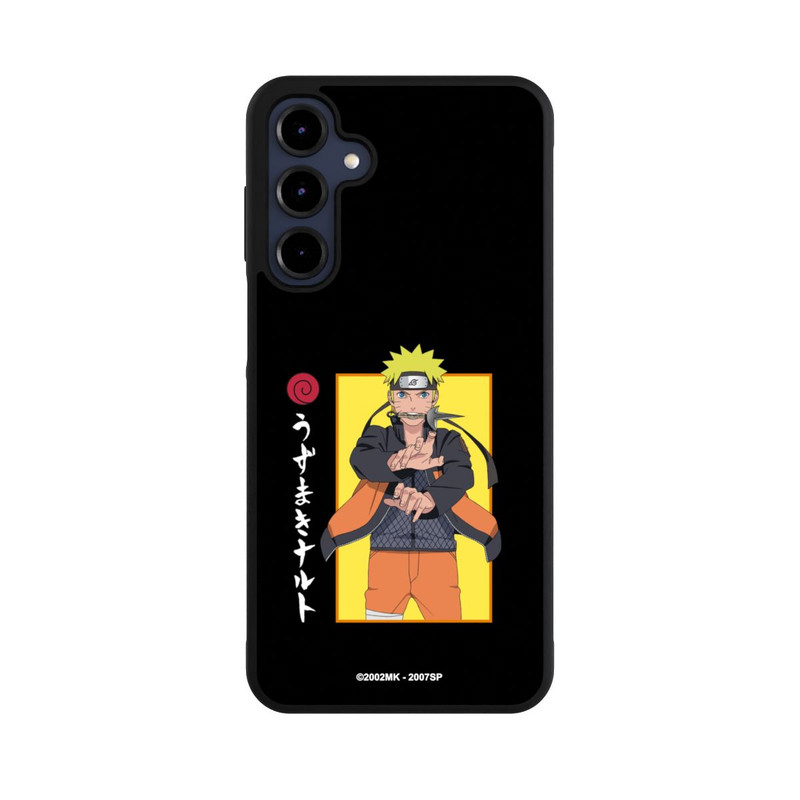Galaxy A16 5G Base Case Naruto Kampfposition Schwarz