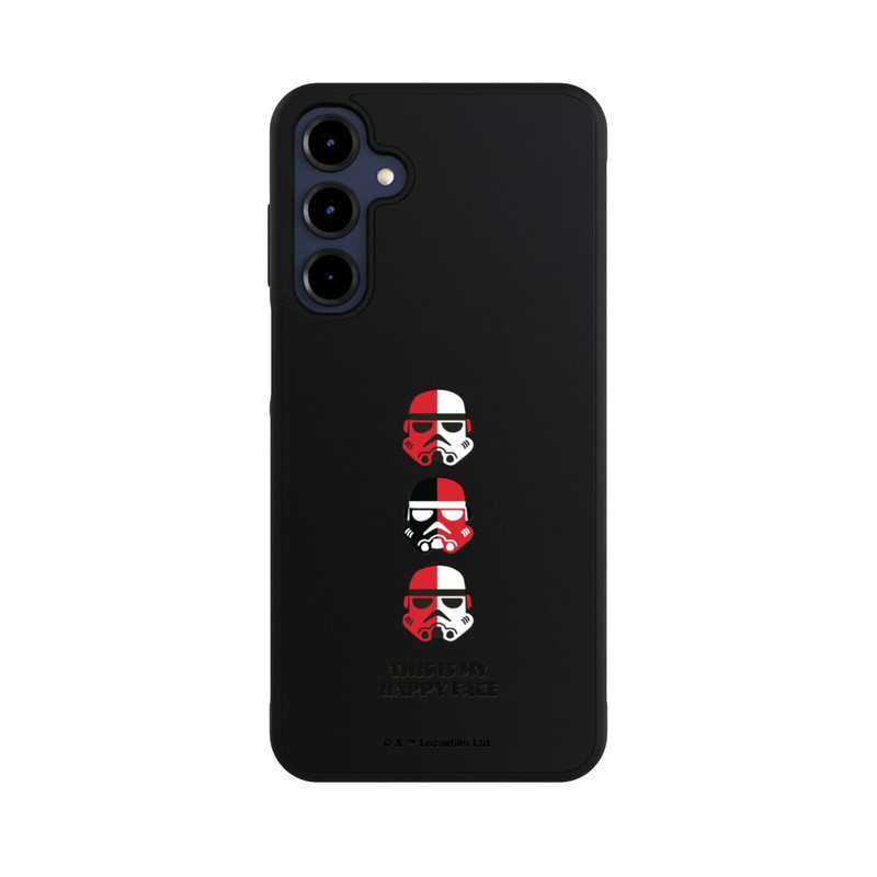 Galaxy A16 5G Base Case Storm Trooper Happy Face