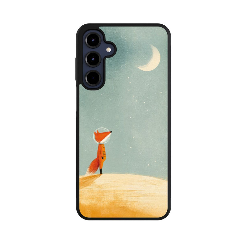Galaxy A16 5G Base Case Fuchs im Mondlicht