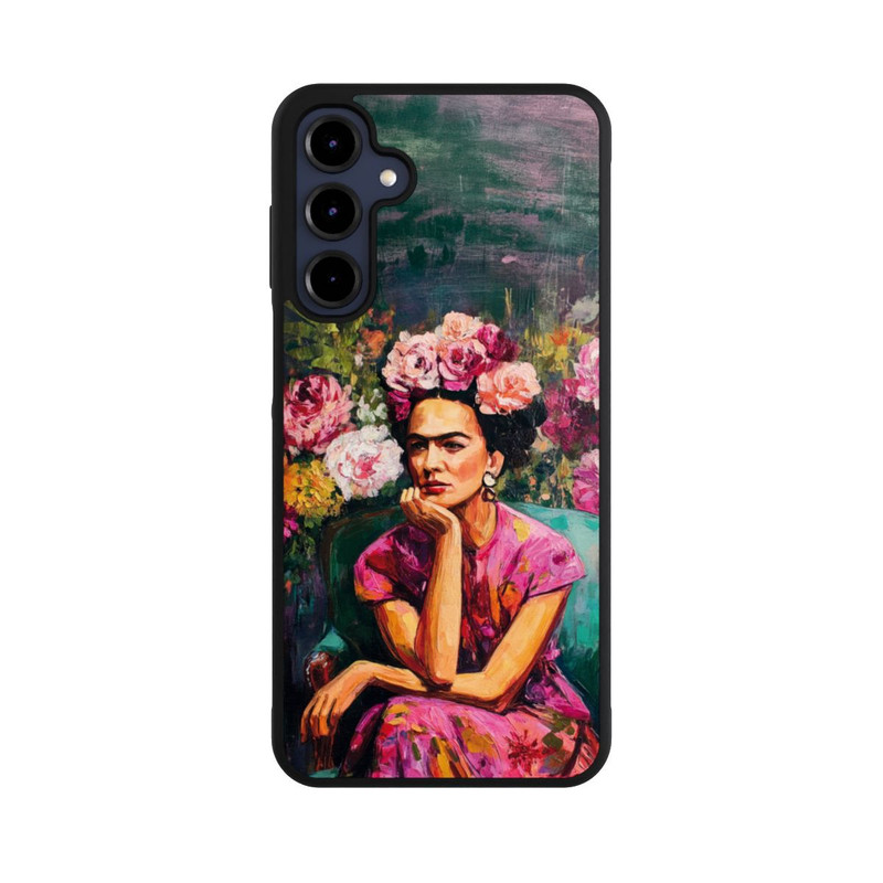 Galaxy A16 5G Base Case Mexikanische Ikone Poetin der Farben