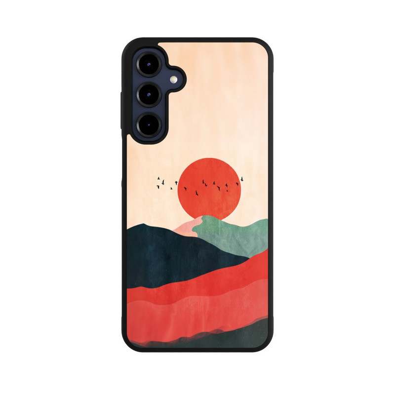 Galaxy A16 5G Base Case Zugvögel Kunst