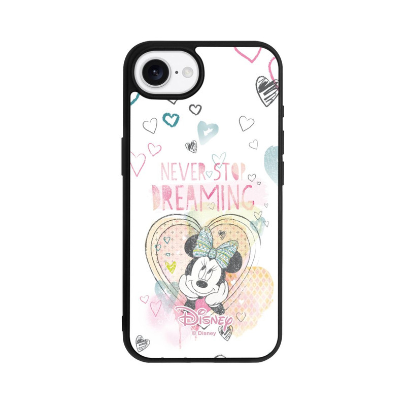 iPhone 16e Base Case Minnie Never Stop Dreaming