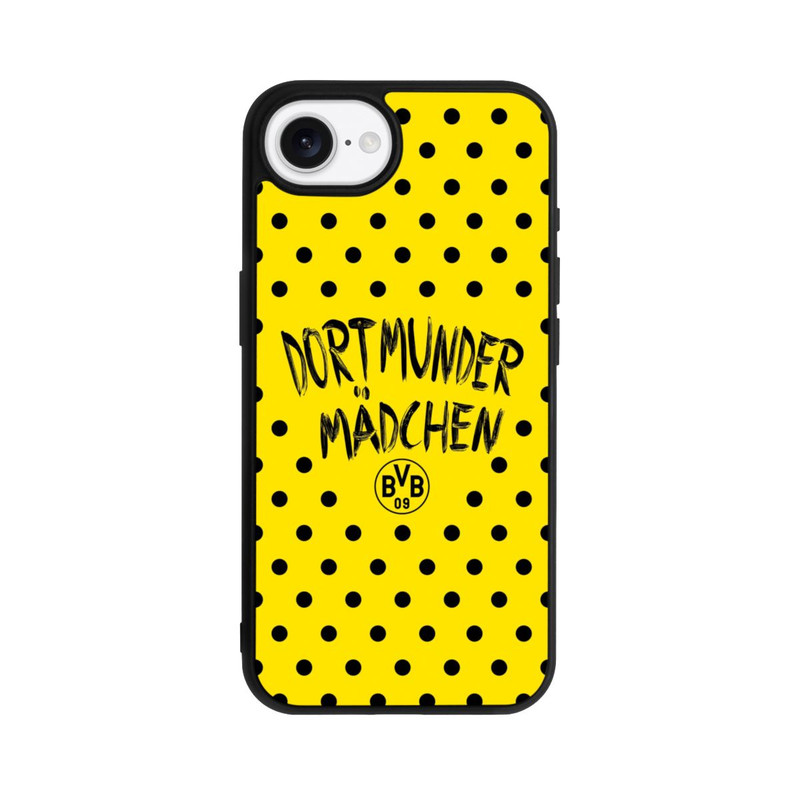 iPhone 16e Base Case BVB Dortmunder Mädel Punkte