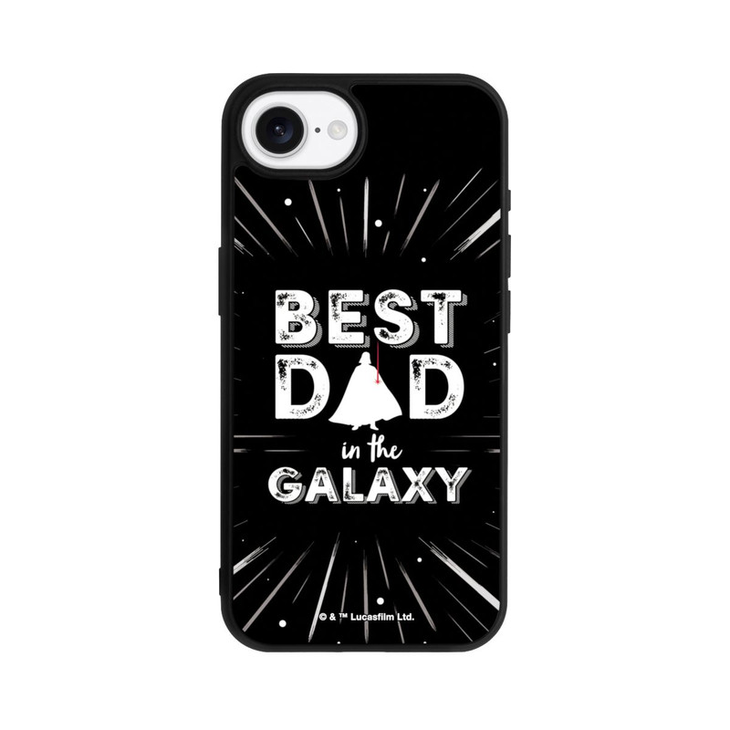 iPhone 16e Base Case Best Dad in Galaxy