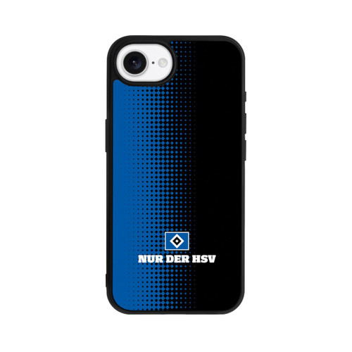 Apple iPhone 16e Base Case Nur der HSV - Rautenraster Schwarz