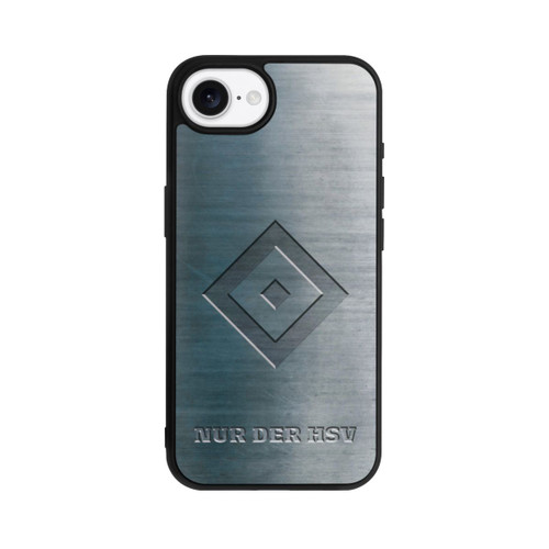 Apple iPhone 16e Base Case Nur der HSV Metalllook