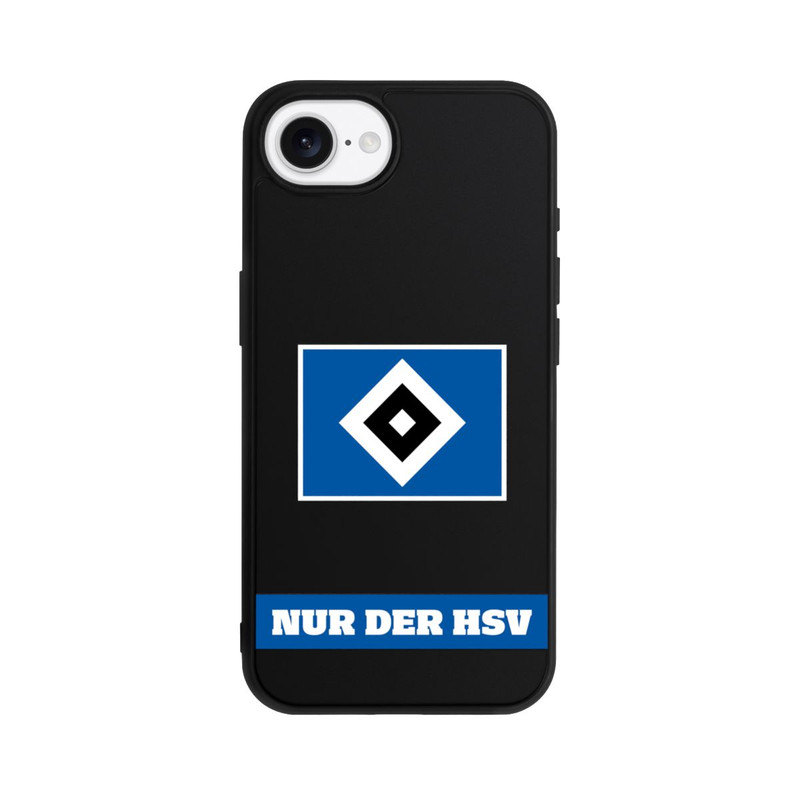 iPhone 16e Base Case Nur der HSV Blau - ohne Hintergrund
