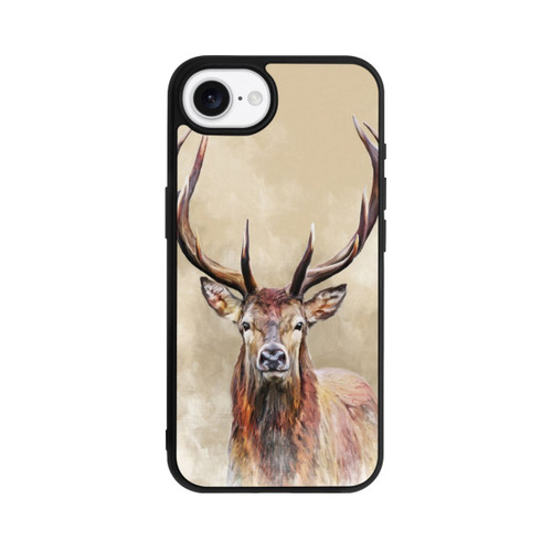 Apple iPhone 16e Base Case Gezeichneter Hirsch