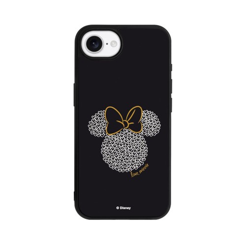Apple iPhone 16e Base Case Minnie Black and White