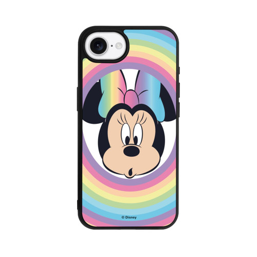 Apple iPhone 16e Base Case Minnie Rainbow Circle