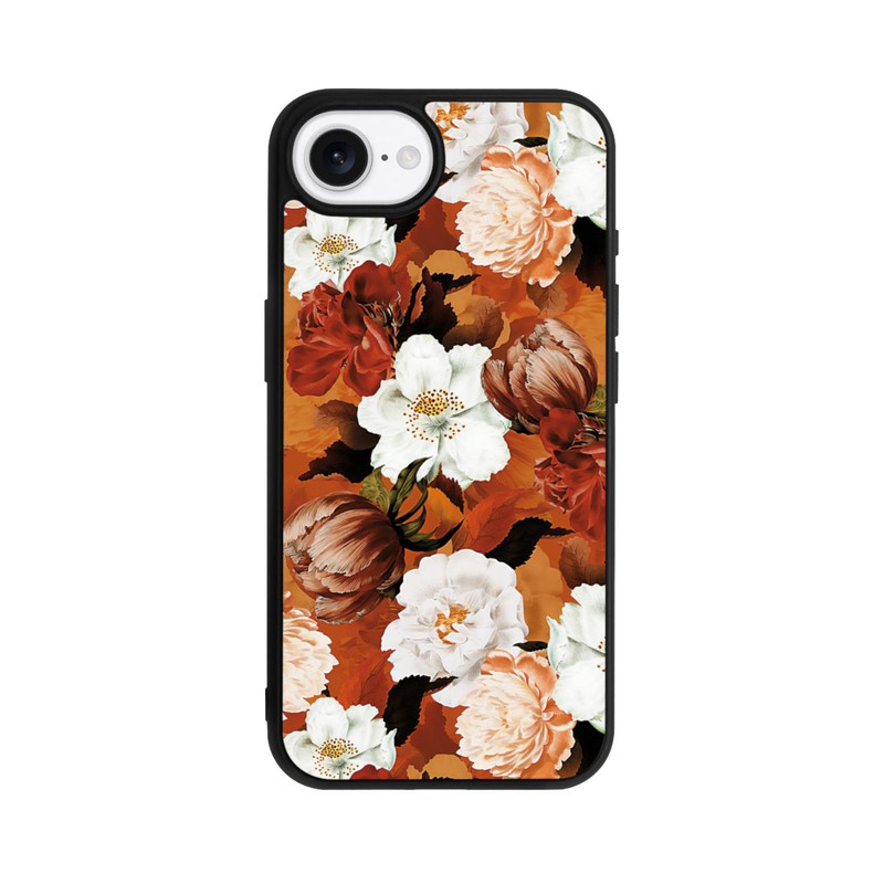 iPhone 16e Base Case Üppige Vintage Pfingstrosen Und Rosen