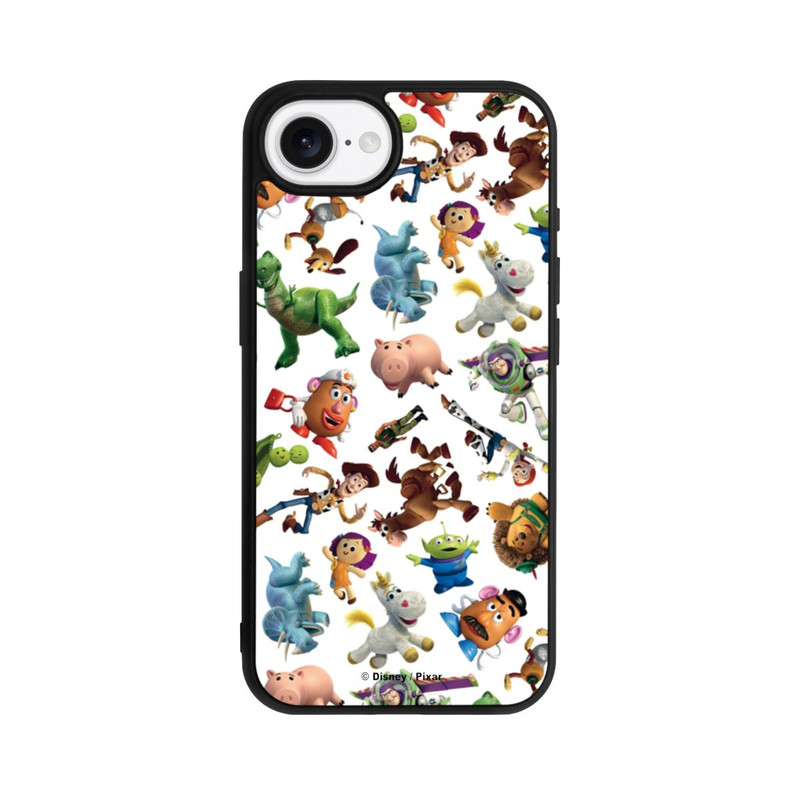 iPhone 16e Base Case Toy Story-Muster 