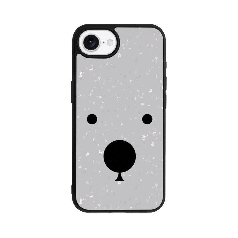 iPhone 16e Base Case Bär Nahaufnahme