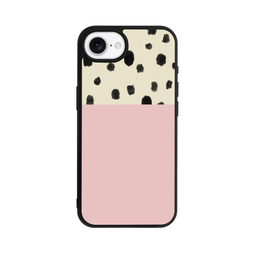 Apple iPhone 16e Base Case Punkte und Rosa