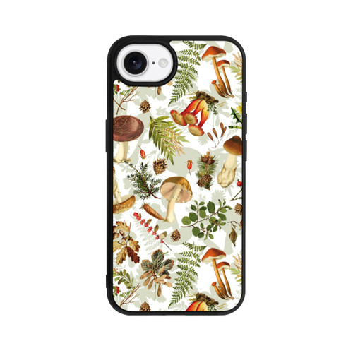 Apple iPhone 16e Base Case Pilzmuster Weiß