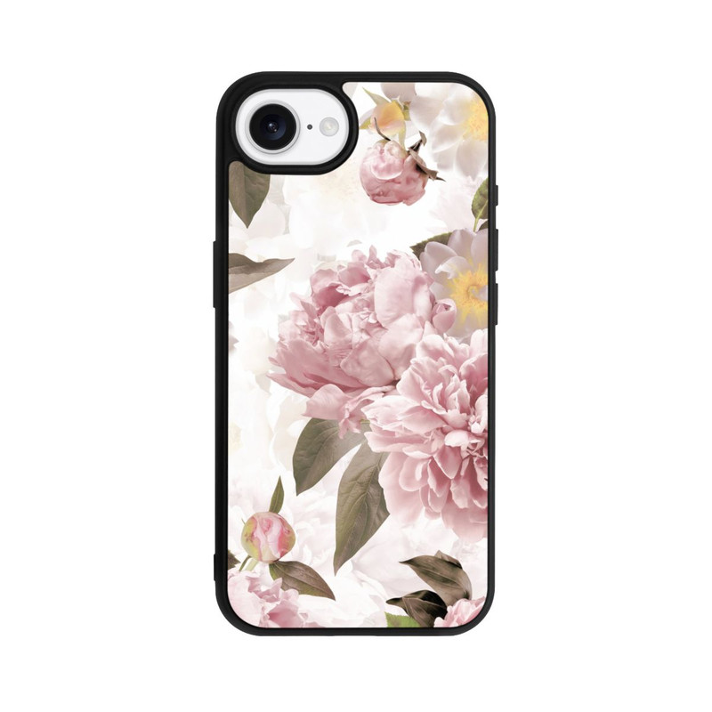 iPhone 16e Base Case Alte Pfingstrose