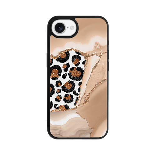 Apple iPhone 16e Base Case  Muster und Texturen Hellgold