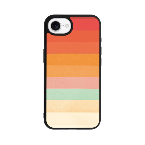 Apple iPhone 16e Base Case Regenbogen Chevrons II