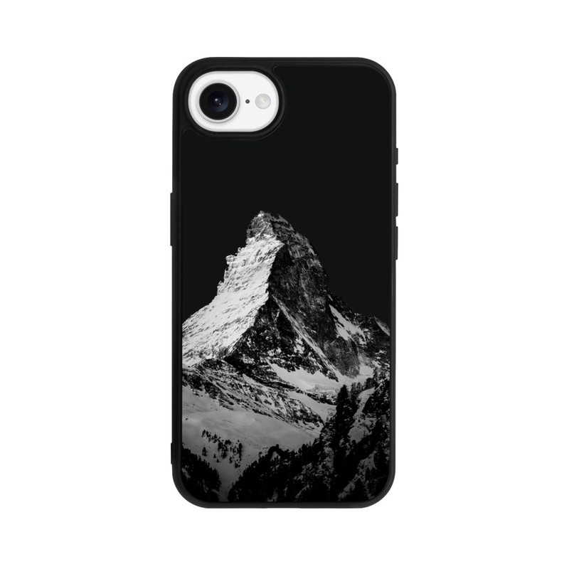iPhone 16e Base Case Schneebedeckte Berge