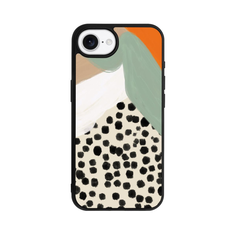 iPhone 16e Base Case Crazy Life Art 03 Boho