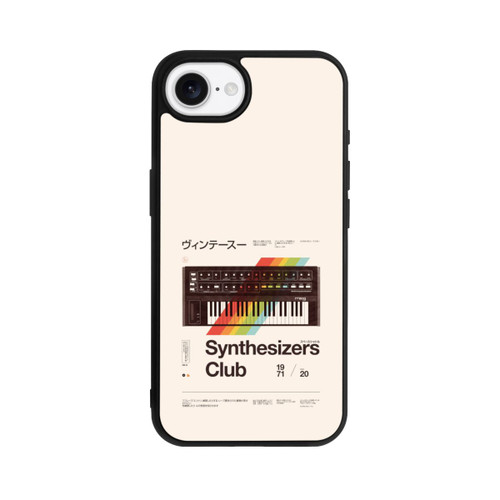 Apple iPhone 16e Base Case Synthe Club Print