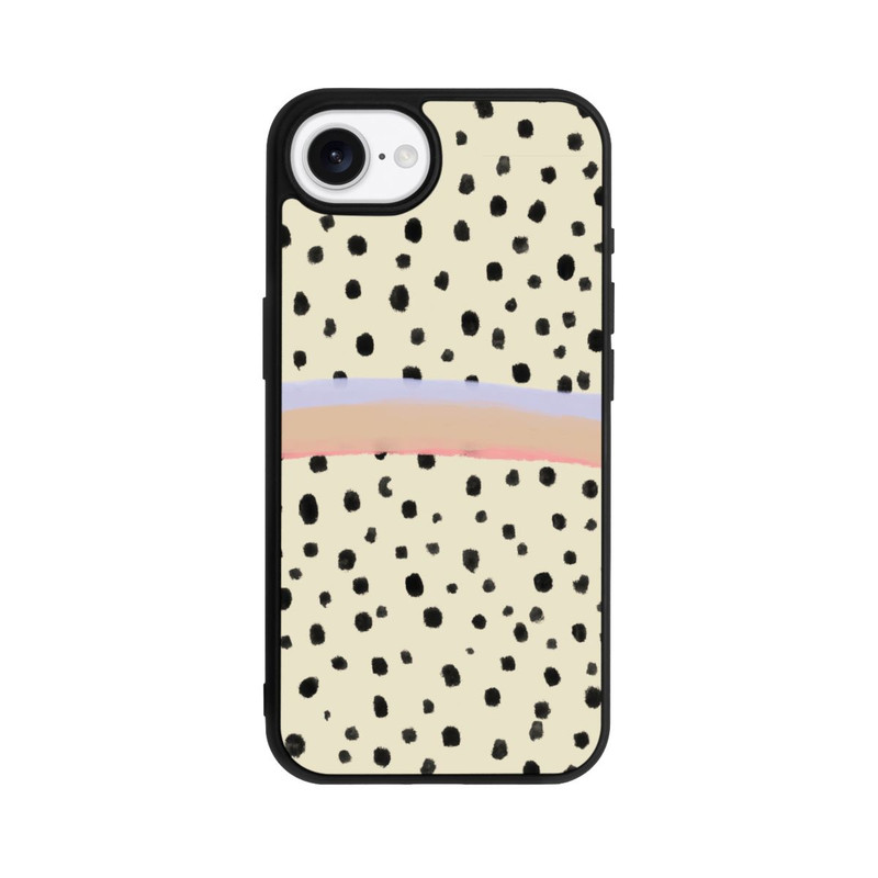 iPhone 16e Base Case Verrücktes Leben Kunst Pastell