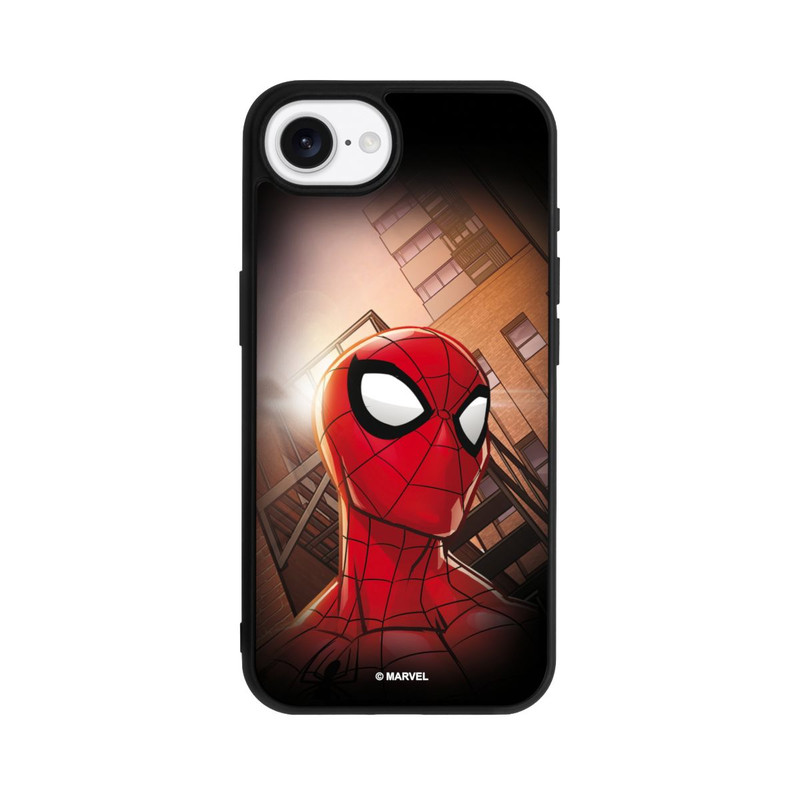 iPhone 16e Base Case Spider-Man City