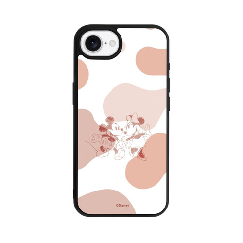 Apple iPhone 16e Base Case Micky and Minnie halten händchen Boho