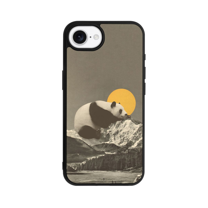 iPhone 16e Base Case Riesenpanda macht ein Nickerchen