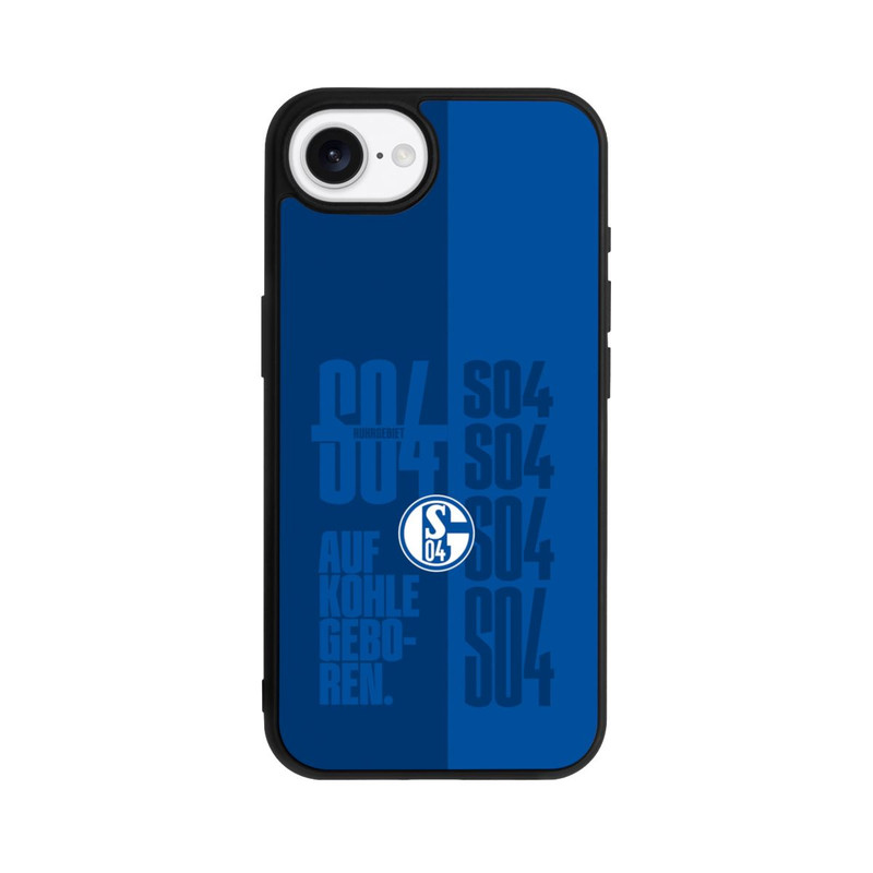 iPhone 16e Base Case S04 Auf Kohle geboren