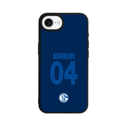 Apple iPhone 16e Base Case Schalke 04 Dunkelblau