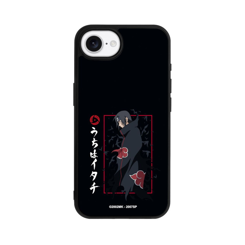 iPhone 16e Base Case Itachi Krähen Schwarz