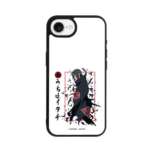 Apple iPhone 16e Base Case Itachi Krähen Weiß