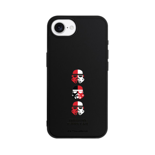 Apple iPhone 16e Base Case Storm Trooper Happy Face