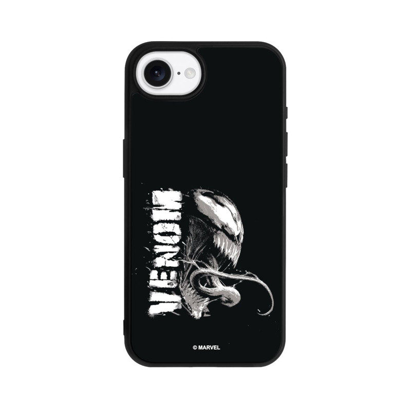 iPhone 16e Base Case Venom Gesicht