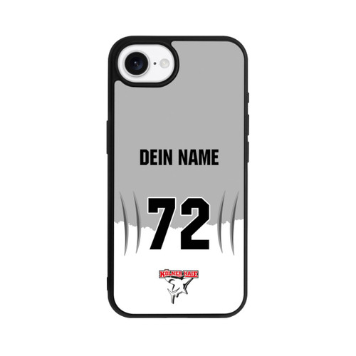 Apple iPhone 16e Base Case Kölner Haie Trikotmotiv Personalisierbar