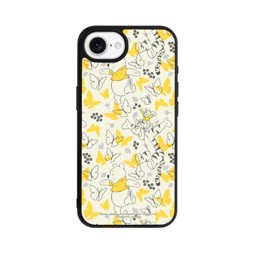 Apple iPhone 16e Base Case Winnie Puuh Butterfly Pattern