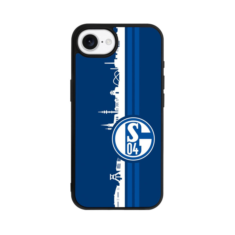 iPhone 16e Base Case Schalke 04 Skyline Blau