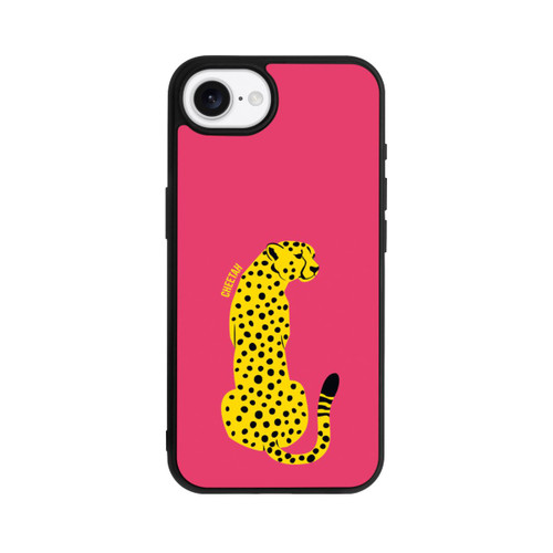 Apple iPhone 16e Base Case Colourful Yellow Cat